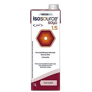 Isosource Soya 1.5 Sem Sabor 1L - Nestlé