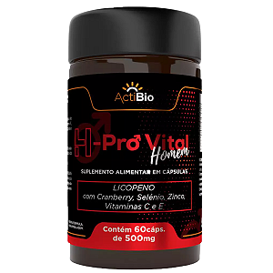 H-Pro Vital Homem - 60 caps - ActiBio - Supraervas
