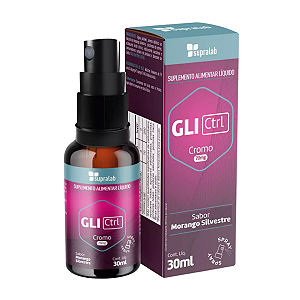 Gli - Ctrl Cromo Spray Morango Silvestre 30 ml - Supra Lab - Supraervas