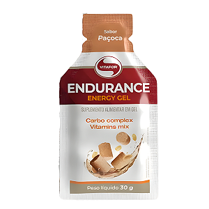 Endurance Energy Gel 30g Sabor Paçoca - Vitafor