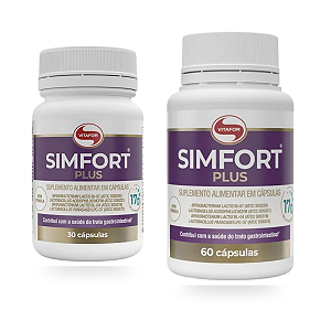 Simfort Plus Vitafor 390 mg com 30 ou 60 Cápsulas