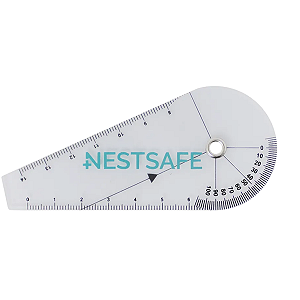 Goniômetro Ortopédico para Pequenas Articulações - Unidade - Nestsafe