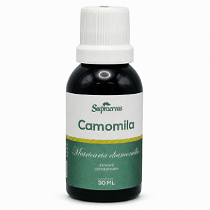 Extrato Concentrado de Camomila Matricaria chamomilla 30ml Supraervas