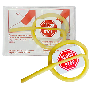Garrote para Acesso Venoso Blood Stop com 1 Unidade -AMP