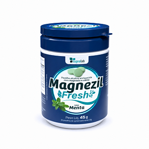 Magnezil Fresh Cálcio e Magnésio Sabor Menta 30 Pastilhas
