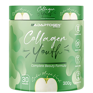 Collagen Youth Sabor Maçã Verde 300 g – Adaptogen