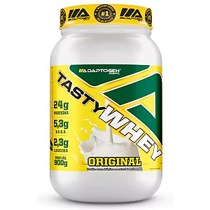 Tasty Whey Sabor Leite em Pó 900 g – Adaptogen