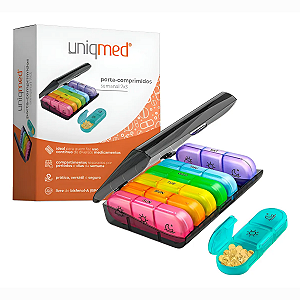 Porta Comprimidos Semanal 7x3 – Uniqmed