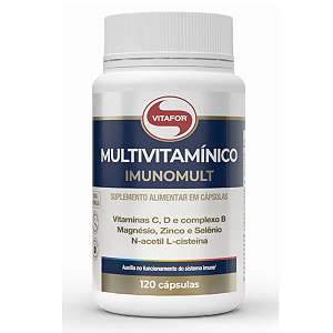 Multivitamínico Imunomult - 120 caps - Vitafor