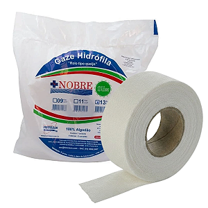 Compressa de Gaze Tipo Queijo 91 mm x 91 m 13 Fios Slim – Nobre