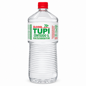 Álcool líquido Limpeza e Desinfecção 70% 1L - Tupi