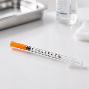 Seringa de Insulina 50UI 0,5ml Agulha Fixa Ultrafina - Venper