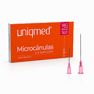 Microcânulas Uniqmed com Agulha Auxiliar