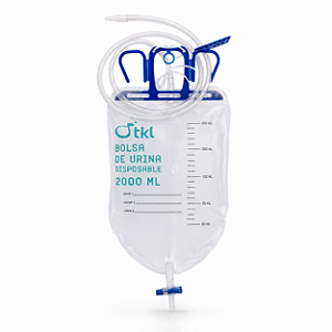 Bolsa Coletora de Urina 2000ml Sistema Fechado TKL