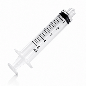 Seringa Descartável Luer Lock 5ml SR Sem Agulha