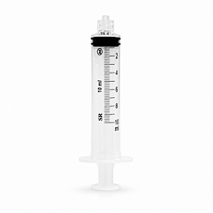 Seringa Descartável Luer Lock 10ml SR Sem Agulha