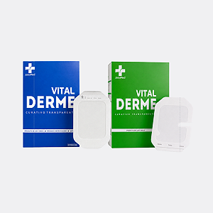 Curativo Transparente para Cateter Vital Derme com ou sem Fenestra