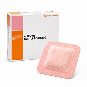 Curativo ALLEVYN Ag Gentle Border com Prata Smith & Nephew