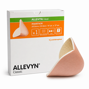 Curativo de Espuma ALLEVYN Heel Não Adesivo para Calcanhar Smith & Nephew