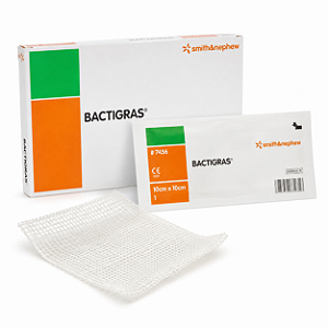 Curativo BACTIGRAS com Clorexidina Smith & Nephew