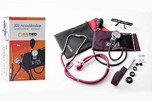 Kit Acadêmico Kpa233 Bordo - P.a. Med