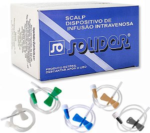 Scalp Estéril Descartável Solidor - 1 Unidade