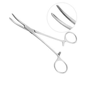 Pinça Kelly Hemostática Aço Inox - Abc
