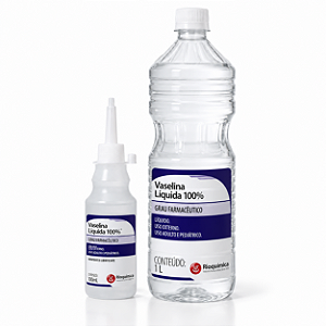 Vaselina Líquida 100% Rioquímica Hidratante e Lubrificante