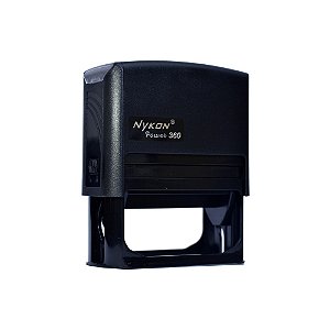 NYKON M360 RETANGULAR Preto 37 X 76 mm (SEM PERSONALIZAÇÃO)