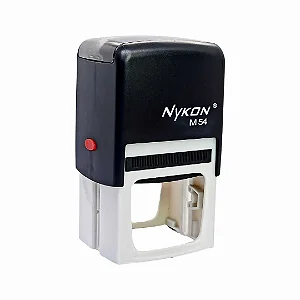NYKON M54 RETANGULAR Preto 40 X 50 mm (SEM PERSONALIZAÇÃO)