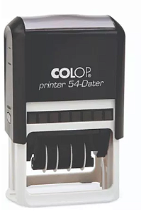 COLOP P54 Datador DATADOR RETANGULAR Preto 40 x 50 mm (SEM PERSONALIZAÇÃO)