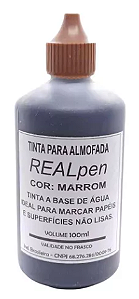 Tinta PARA ALMOFADA REAL PEN AZUL / PRETO / VERMELHO 100 ML