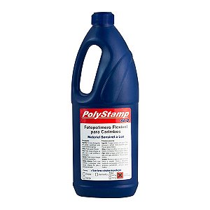 INSUMOS POLIMERO POLYSTAMP  VERDE 900 ML mm (SEM PERSONALIZAÇÃO)