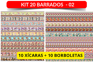 KIT 20 BARRADOS - modelo 02