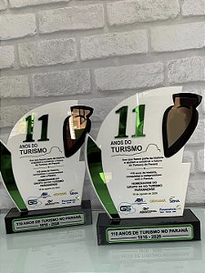 Troféu em Acrílico Personalizado