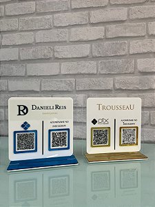 Placa PIX Personalizado