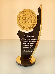Troféu em Acrílico Personalizado