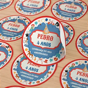 Adesivo de Vinil Redondo