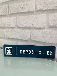 Placa em Acrílico Personalizado