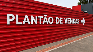 Letreiro para Tapume Personalizado