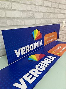 Placa de PS com Impressão UV