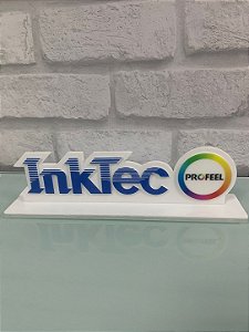 Logo de mesa com Impressão UV