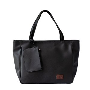 Bolsa Sacola Shopper Bag Fashion Day Cor Preto Lefity