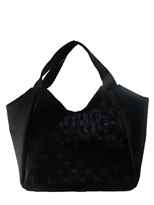 Bolsa Sacola Shopper Bag Fashion Day Cor Preto Lefity