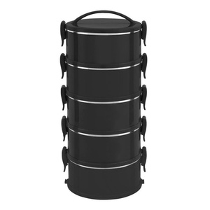 [OUTLET] Marmita NORB Conjunto 5 peças cor: Preta