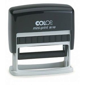 Carimbo Automático Colop Mini-print S 110 - 8x52 mm (Base lisa)