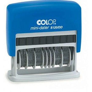 Carimbo Datador duplo Colop Mini S 120/DD - 4x42 mm