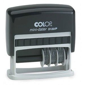 Carimbo Datador Colop Mini S 120/P - 10x25 mm