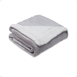 Cobertor para Berço Sherpa Hiper Macio 400g Dove Happy Day