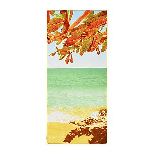Toalha de Praia Aveludada Paradise 140x70cm Realce Premium